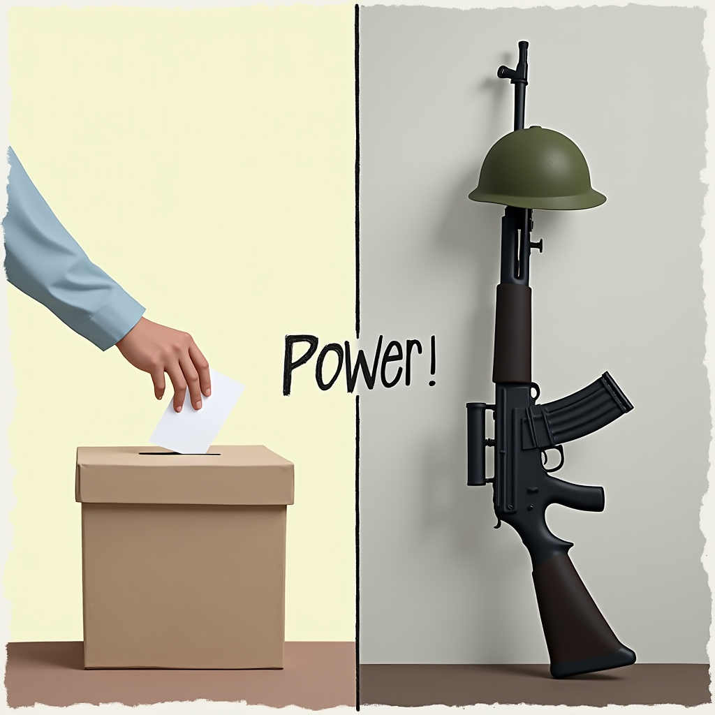 枪杆子里出政权与选票出政权:两种政权更替方式的比较与反思